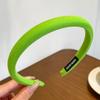 Diadema Infantil de Acrílico Colorida para Niñas Nuevo Estilo 2025 Diadema de Ala Ancha Pasador Lindo Goma para el Cabello Accesorios para la Cabeza de Bebé