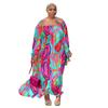 Vestido Sexy Slim com Estampa Europeia e Americana SRS10465