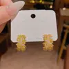 Diseño de Nicho con un Toque de Alta Gama, Pendientes Geométricos de Circonita Microincrustada, Pendientes de Moda Versátiles de Lujo Ligero, Venta al por Mayor