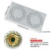 Chips ocos Margarida Lótus Caleidoscópio Flip Açúcar Renda Silicone Pad DIY Baking Plate Cozinha Molecular Decorativa