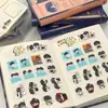 Exclusivo para Sweet Corn36 calcomanías de transferencia Ray-Ban pintadas a mano lindas Ziyu Tianxuning versión Q para funda de tableta y teléfono DIY