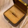 [Envío] Primer Sencillo de Recién Llegado Anillo Liso de Plata Esterlina 925 Anillo Irregular Joker Nicho para Mujer de Lujo Ligero de Alta Gama