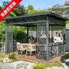 Gazebo Pavilhão Externo Mojia Pátio Villa Terraço Jardim Estufa Novo Estilo Chinês