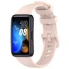 Pulseira Compatível com Huawei Band 8/9/10 Pulseira de Reposição Simples de Silicone para Homens e Mulheres