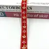 Nova Fita Jacquard Bordada com Flores Fofas 2CM de Largura Estilo Pastoral Renda Fresca Acessórios de Decoração para Vestuário