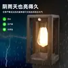 Lámpara Solar Nueva Personalizada Transfronteriza Decoración de Patio Cabezal de Columna Cuadrada LED Lámpara Solar de Pared Sensor Lámpara de Jardín