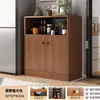 Armario de té vitrina mueble lateral contra la pared para el hogar mueble de pie para sala de estar estante de almacenamiento mueble pequeño mueble de almacenamiento mueble bajo aparador