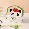 Hill Panda Diário Luxo Leve Jogo de Porta-Copos Isolados de Esteira Prato Pequeno de Grau Alimentício Prato para Lanche Prato para Cuspir Ossos Atacado
