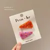 Lindos y Delicados Pasadores para el Cabello de Yiwu, Pinzas Laterales Coloridas y Dulces, Pasadores Coreanos Estilo Dopamina, Accesorios para el Cabello