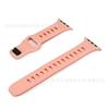 Adequado para Pulseira de Relógio de Silicone Apple Iwatch10/7 Pulseira de Relógio Esportiva de Silicone com Diamante Applewatch Ultra9