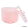 Taza Limpiadora de Brocas para Uñas, Filtro Separador de Doble Capa de Plástico, Contenedor para Limpieza y Desinfección de Brocas para Uñas, Accesorios para Uñas