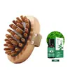 En Stock Cepillo Meridiano de Madera con Bolsa de Aire en la Cabeza Masajeador Madera de Haya Masajeador de Cojín de Aire Madera de Haya Cepillo Meridiano de Cojín de Aire