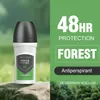 Desodorante Antitranspirante Roll-On Portátil Transfronterizo con Contenido de Aluminio, Antitranspirante Desodorante Seco y de Larga Duración, Antitranspirante Roll-On Libre de Olor para Axilas, Piedra Antitranspirante