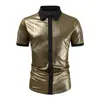 Camisa Formal Masculina 2024 Camisa Lantejoula Festa Disco Anos 70 Fantasia Cosplay Xuanzi