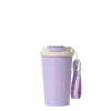 Taza de lirio del valle de alto valor, taza aislada de acero inoxidable 316, adecuada para uso en el hogar y la oficina, con correa para llevar, taza de café, taza de agua personalizable para regalo.