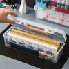 Caja de Pinceles de Caligrafía de Primera Clase Bainabang, Caja de Almacenamiento Portátil Transparente Multiespecificación a Prueba de Polvo con Tapa