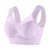 Sutiã Esportivo Sem Costura de Seda Gelada Plus Size Transfronteiriço Roupa Íntima Feminina Push-Up Anti-Queda Retrator de Seios Sexy Tubinho