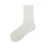 Calcetines Finos de Verano para Mujer, Calcetines Cortos y de Media Pantorrilla de Seda, Transpirables, Amigables con la Piel, Anti-Pilling, Rayados, Versátiles, Calcetines Negros y Blancos