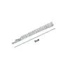 Presilha de Cabelo com Strass 2026 Novo Modelo Presilha Reta de Alta Qualidade Super Apertada Antiderrapante Presilha Lateral Presilha para Franja