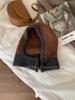 Gorro Balaclava de Lana para Mujer Otoño e Invierno Cálido Cuello Una Pieza Gorro de Lana Tejido Protección para las Orejas Sombrero Lei Feng