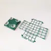 Ventosa quadrada de quatro cantos para carro de casamento, material de embalagem decorativo, floricultura de casamento, suprimentos plásticos, atacado
