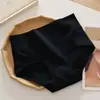 Ropa interior de algodón puro para mujer, Control de abdomen y elevación de cadera, Venta al por mayor desde el fabricante, Tallas grandes para mujer 70 kg, Ropa interior de talla grande para mujer, Cintura media-alta de algodón puro para mujer