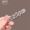 Pinza para el Cabello de Alta Gama Estilo Coreano con Pedrería Super Brillante 2026 Moda Flequillo y Herramienta para Ordenar el Cabello Pinza Lateral