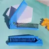Peine Plegable de Plástico, Compacto y Portátil, Ideal para Viajes, Especialmente Diseñado para Niñas Jóvenes, Peine Masajeador de Doble Propósito, Suministro Directo de Fábrica, Cuidado del Cabello