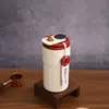 Taza de Café Termo Personalizada con Pantalla Inteligente de Temperatura para Hombres y Mujeres, Diseño Vertical de Rayas de Alta Estética, Caja de Regalo para Taza de Oficina y Coche, Regalo de Taza de Agua