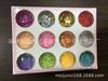 Joyería para Uñas Lentejuelas 12 Colores Lentejuelas Sólidas con Forma de Flor de Ciruelo Lentejuelas Sólidas Lentejuelas de Flor de Ciruelo