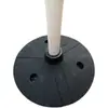 Base de ferro fundido de 2kg, haste de aço, base de ferro fundido, haste para placa, base de ferro, haste de treinamento, base para haste enroladora, base de aço