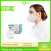Máscara N95 cinco camadas protetoras embalagem independente KN95 máscara facial branca fabricante original máscara descartável
