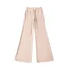 Calça de Yoga para Menina Quente com Levanta Bumbum para Corrida Micro Flare Emagrecedora Esportiva Fitness Bumbum de Pêssego Elástica Afunilada Calças Casuais