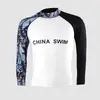 Calção de Natação Masculino Roupa de Banho Roupa de Banho Calção de Natação Masculino Anti-constrangimento Manga Longa Calção de Natação Masculino Calça de 5 Pontos Roupa de Praia