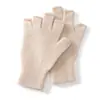 Nova coleção outono e inverno: Luvas casuais femininas de cashmere sem dedos, quentes e resistentes ao frio, versáteis, cor sólida, estilosas e adequadas para o uso diário