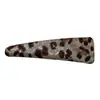 Pinza para el pelo con estampado de leopardo estilo coreano, elegante y exquisita, pinza de garra vintage para media coleta, pinza para la parte posterior de la cabeza que da volumen, accesorio para el pelo de pinza de tiburón