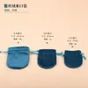 Bolsa de terciopelo negro de alta calidad con fondo redondo y cordón, bolsa de almacenamiento de terciopelo para joyería, fabricante, venta al por mayor, múltiples especificaciones, bolsa de embalaje para regalo
