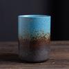 Taza maestra cruda, taza individual, juego de té grande de cerámica de kung fu, taza de té, taza de estilo japonés, taza de cambio de horno vintage, taza de café