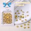 Acessórios para Nail Art Desenho Animado Fofo Abelhinha Filhote de Cachorro Gelo Monstro Boca Grande Transparente Decoração de Unha Tridimensional Pequenos Acessórios de Resina
