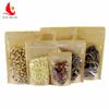Bolsa de Papel Kraft Transparente Engrosada para Té de Hierbas Medicina Seca Frutos Secos Dulces Galletas Bolsa de Papel Kraft Auto-soportante Yin y Yang