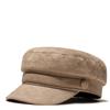 Outono e Inverno All-match Chapéu Feminino New Deerskin Fleece Chapéu Militar Moda Britânica Retro Masculino Boina Casual Chapéu Pintor Artístico