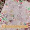 Chaqueta y chaleco de mezclilla 100% algodón con estampado de lentejuelas, ropa de marca para hombre y mujer, tela bordada, venta al por mayor de fábrica