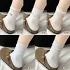 Calcetines de Algodón Dulces con Encaje Anti-Pilling para Primavera y Otoño, Lunares, Moño, Calcetines JK, Duraderos, Amigables con la Piel, Lindos, Calcetines de Volantes a Media Pantorrilla para Mujer