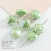 Cuentas Pequeñas de Concha Brillantes y Frescas, Cuentas Sueltas, Joyería Hecha a Mano para DIY, Cuentas de Cerámica de Animales Marinos, Accesorios para Pulseras