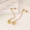 Moda Transfronteriza Personalizada Concha Estrella de Cinco Puntas Colgante Patrón Geométrico Pendientes Pendientes de Mujer de Gama Alta Venta al por Mayor