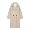 ZA Comercio Electrónico Transfronterizo Wholesale Nuevo Estilo 2026 Estilo Europeo y Americano Ropa de Mujer Moda Versátil para el Trabajo Abrigo Chaqueta Suave Holgado