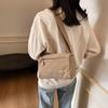 Bolsa Transversal Transfronteiriça, Necessaire com Múltiplos Compartimentos, Bolsa de Tecido Ultraleve, Bolsa de Caminhada Repelente à Água, Bolsa Quadrada Pequena Simples, Moderna