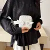 Ins Super Brillante Estrella Alas de Ángel Bolsa Cuadrada Pequeña Bolsa de Almacenamiento Bolsa para Polaroid Linda Portátil Bolsa de Maquillaje Bolso de Mano