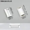 Tirador de cajón con tirador oculto, moderno tirador de aluminio incrustado para puerta corredera, tirador de aleación de aluminio incrustado con ranuras
