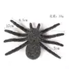 Decoração de terror de aranha Halloween Parede Decoração de casa presente Aveludado Aranha Preta transfronteiriça aranha falsa grande